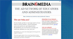 Desktop Screenshot of brain6media.com